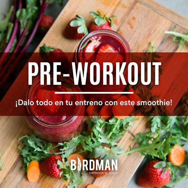 Smoothie Pre-Entreno de Betabel