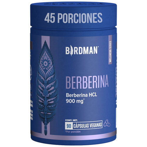 Berberina HCL - 90 Cápsulas - 45 Porciones - PACK