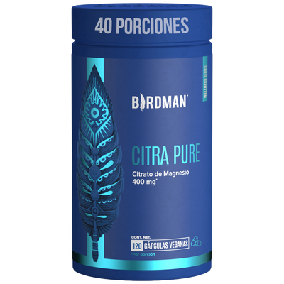 Citrato de Magnesio - 120 Cápsulas - 40 Porciones Pack