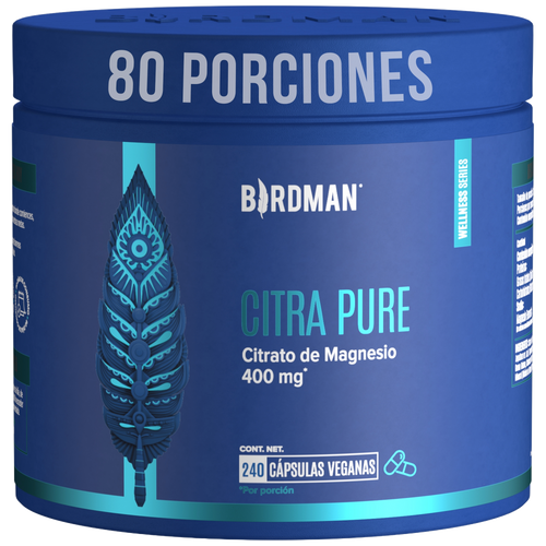 Citrato de Magnesio 400mg - 240 Cápsulas