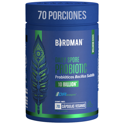 Daily Spore Probiotic - Probióticos con 10 Billones de UFC - 70 Cápsulas