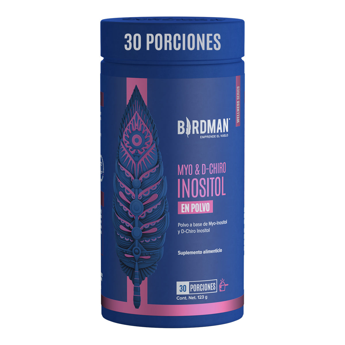 Myo & D-Chiro Inositol en Polvo - 30 Porciones - 123 g