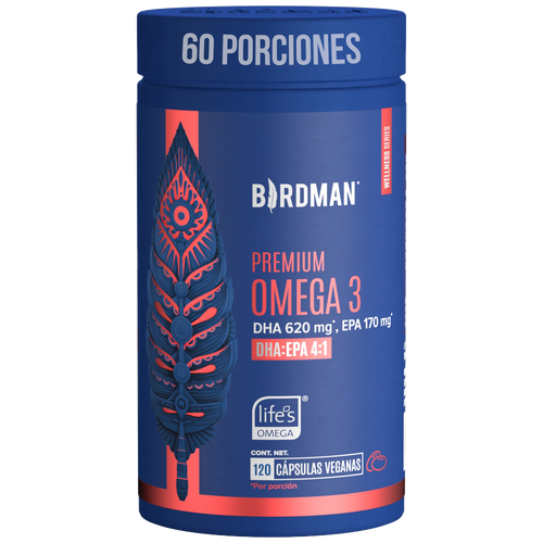 Premium Omega 3 - DHA 620mg & EPA 170mg - 120 Cápsulas