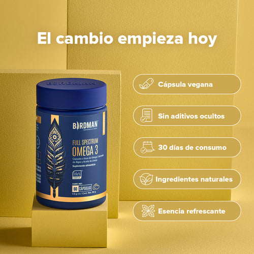Full Spectrum Omega 3 - 60 Cápsulas - 30 Porciones - Pack