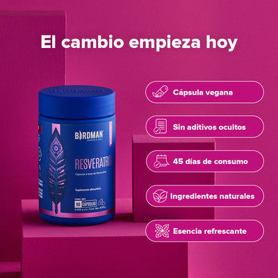 Resveratrol 300mg - 45 Cápsulas