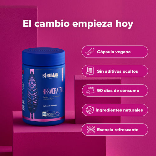 Resveratrol - 90 Porciones - Pack