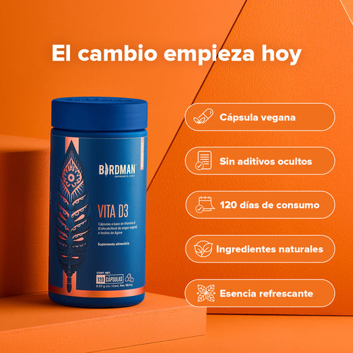 Vitamina D3 - 120 Cápsulas