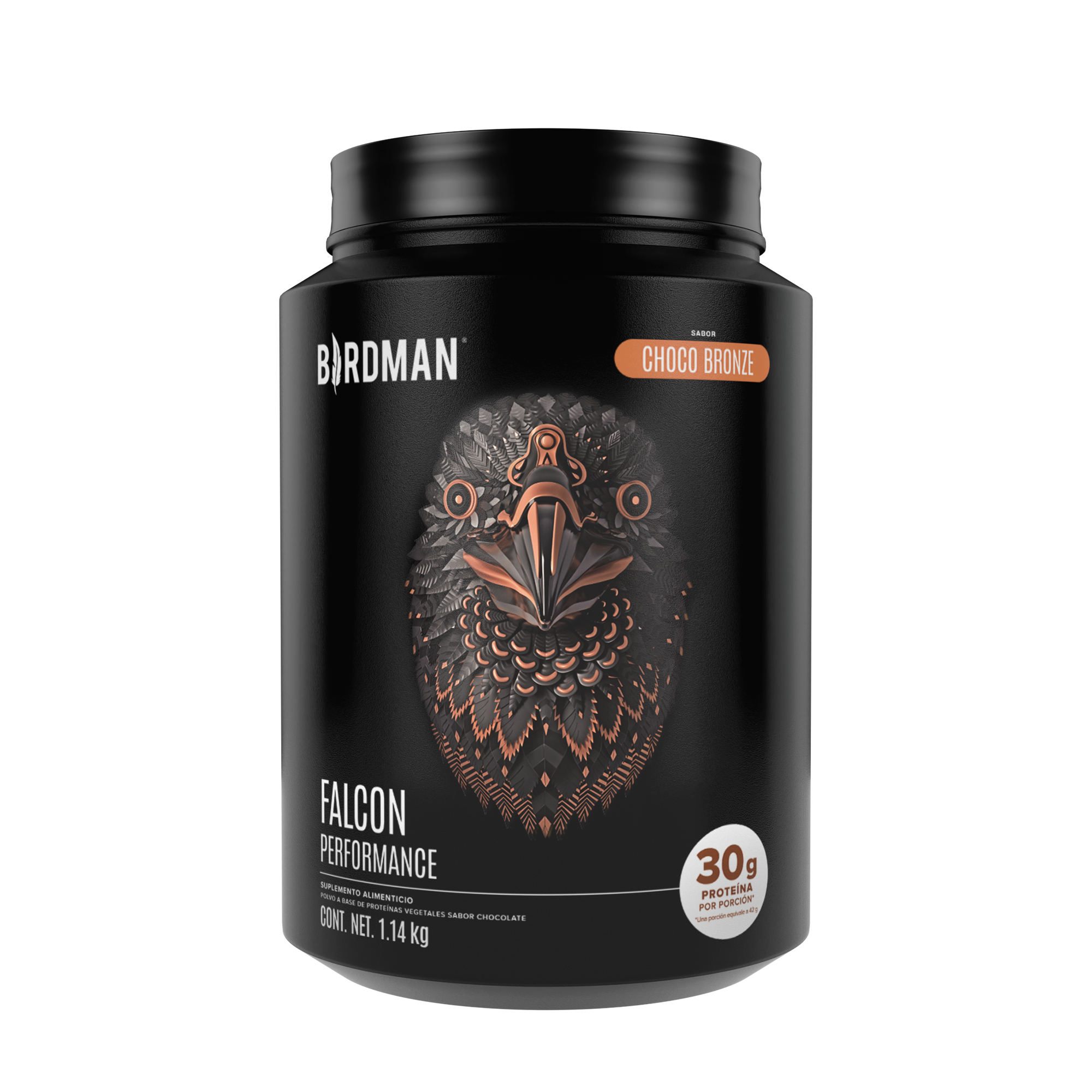 Falcon Performance Choco Bronze 1.14 kg - 30 Servicios pack