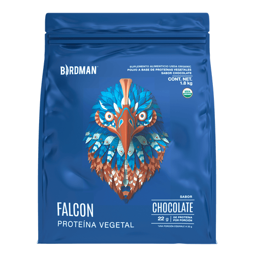 Falcon Protein Chocolate 1.8 kg - 60 Servicios pack