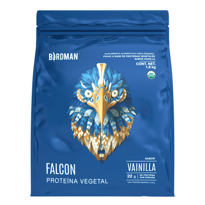 Falcon Protein Vainilla 1.8 kg - 60 Servicios pack
