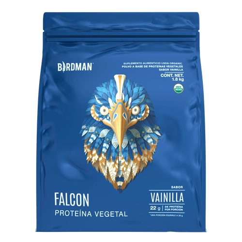 Falcon Protein Vainilla 1.8 kg - 60 Servicios pack