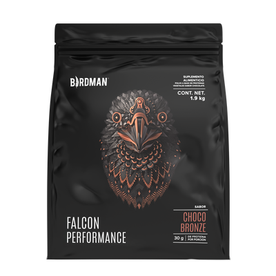Falcon Performance Choco Bronze 1.9 kg - 45 Servicios pack