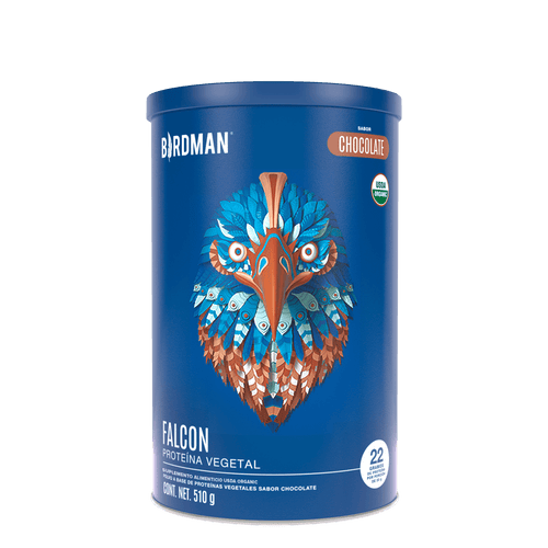 Falcon Protein Chocolate 510 g - 17 Servicios - Pack