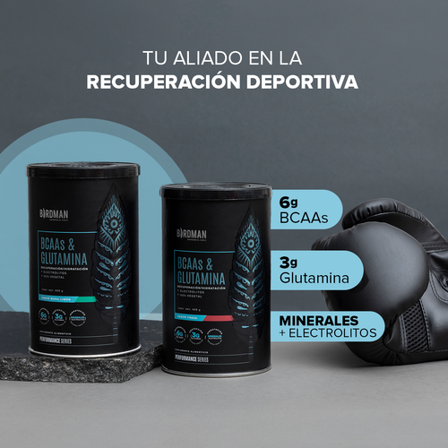 BCAAs & Glutamina Mora - Limón 405 g