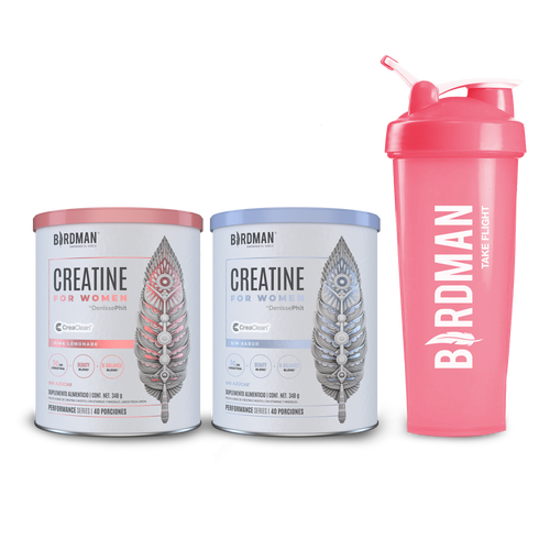 Creatine for Women 2 Pack + Shaker