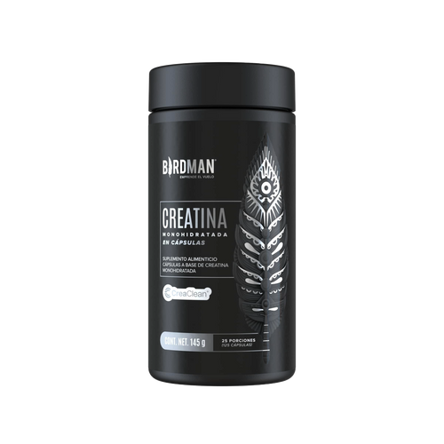 Creatina Monohidratada en Cápsula - 25 Porciones - 125 Cápsulas