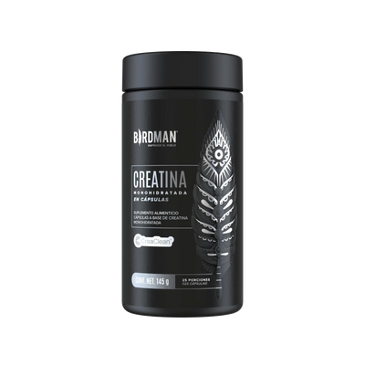 Creatina Monohidratada en Cápsula - 25 Porciones - 125 Cápsulas
