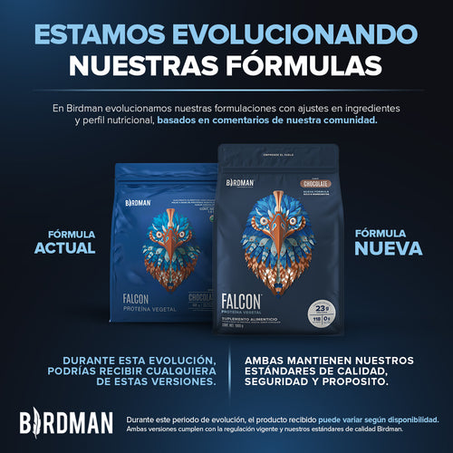 Falcon Protein - Proteína Vegana en Polvo - Chocolate 1.8 kg