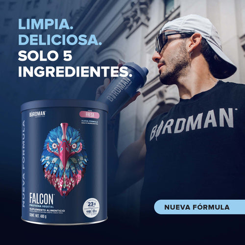 Falcon Protein - Nueva Fórmula - Fresa 480 g