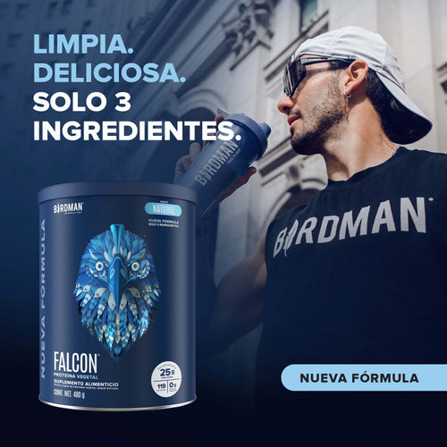 Falcon Protein - Nueva Fórmula - Natural 480 g