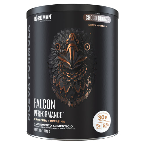 Falcon Performance Proteína en Polvo con Creatina & BCAAs - Choco Bronze 1.14 kg