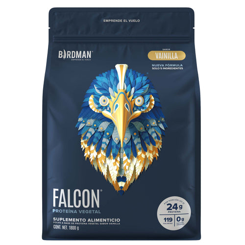 Falcon Protein - Proteína Vegana en Polvo - Vainilla 1.8 kg