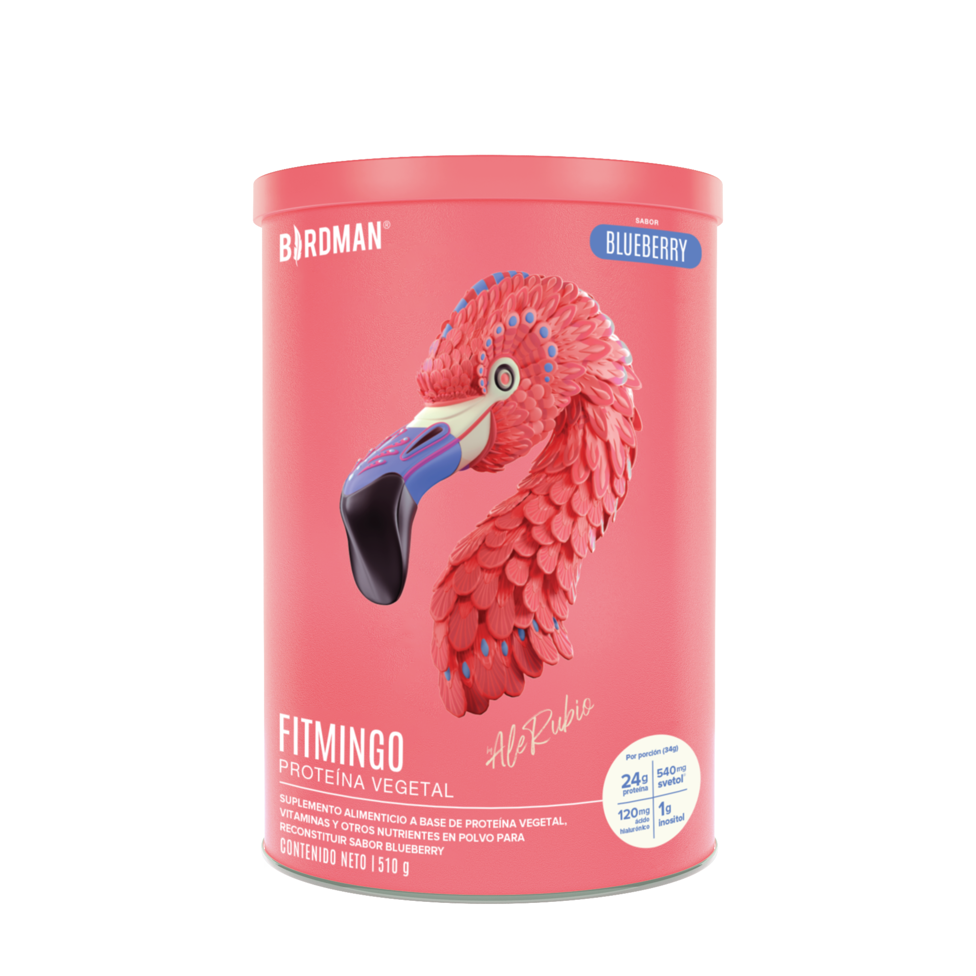 Fitmingo Protein Blueberry 510 g - 15 Servicios