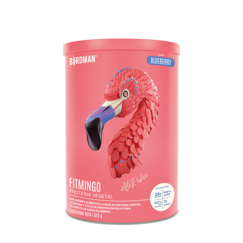 Fitmingo Protein Blueberry 510 g - 15 Servicios - Pack HS 2025