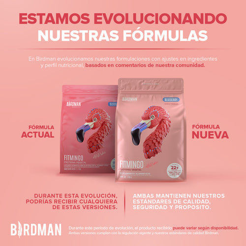 Fitmingo Protein Proteína en Polvo con Inositol & Vitaminas - Blueberry 1.7 kg