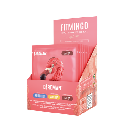 Fitmingo Protein Proteína en Polvo con Inositol & Vitaminas - Sampler 10 pack sobres