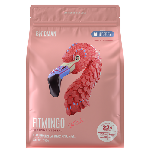 Fitmingo Protein Proteína en Polvo con Inositol & Vitaminas - Blueberry 1.7 kg