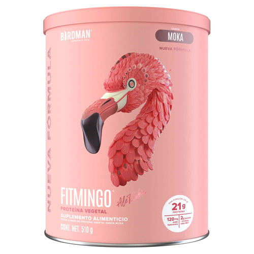 Fitmingo Protein Proteína en Polvo con Inositol & Vitaminas - Moka 510 g