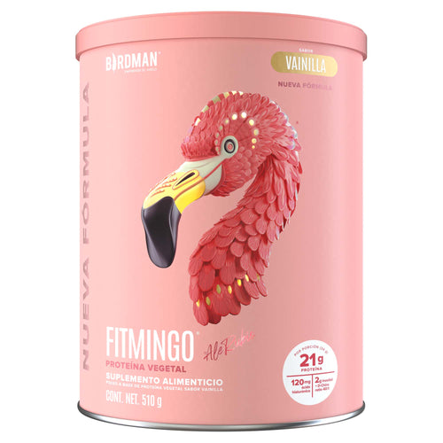 Fitmingo Protein Proteína en Polvo con Inositol & Vitaminas - Vainilla 510 g