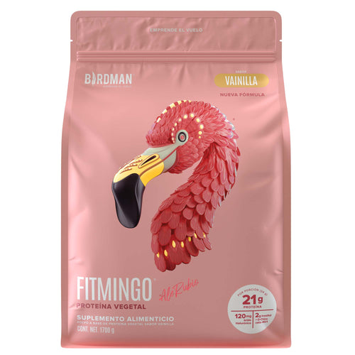 Fitmingo Protein Proteína en Polvo con Inositol & Vitaminas - Vainilla 1.7 kg