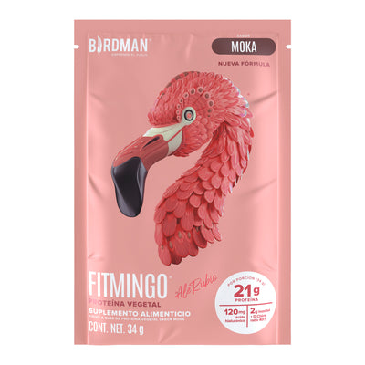 Fitmingo Protein Proteína en Polvo con Inositol & Vitaminas - Moka 10 pack sobres
