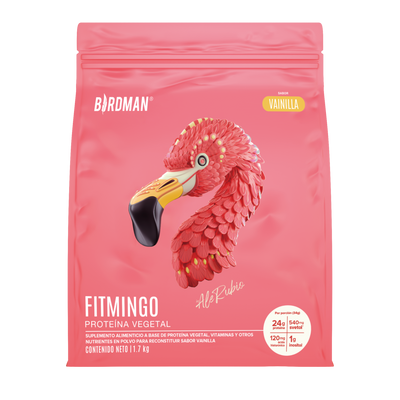 Fitmingo Protein Proteína en Polvo con Inositol & Vitaminas - Vainilla 1.7 kg