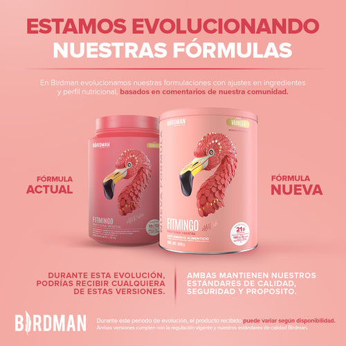 Fitmingo Protein Proteína en Polvo con Inositol & Vitaminas - Vainilla 1.02 kg