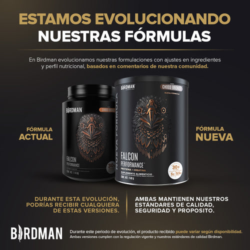 Falcon Performance Proteína en Polvo con Creatina & BCAAs - Choco Bronze 1.14 kg
