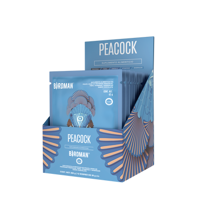 Peacock Plant Meal Coco-Vainilla 10 Pack Sobres pack