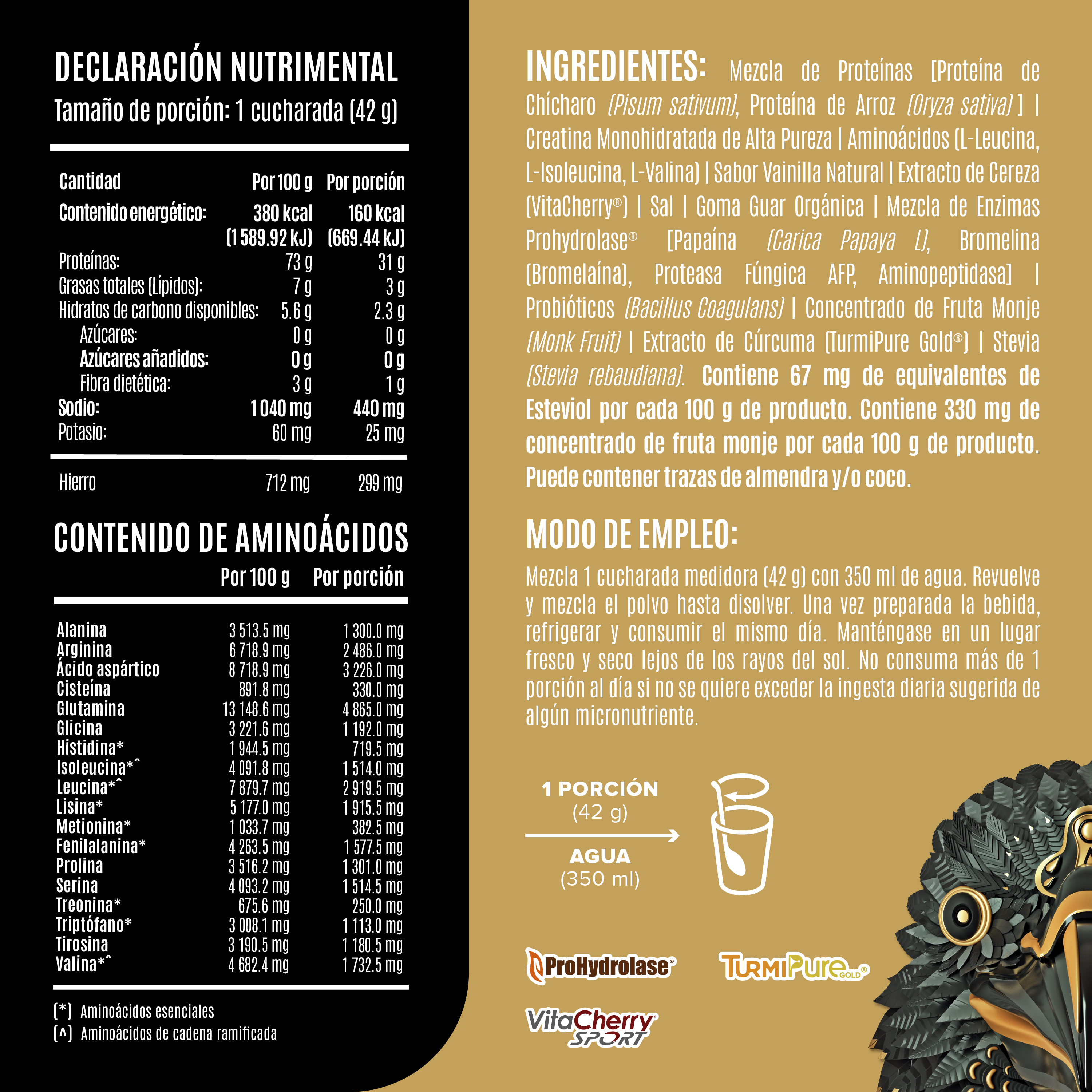 Falcon Performance Golden Vanilla 10 Pack Sobres