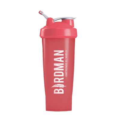 Botella Shaker Birdman Rosa