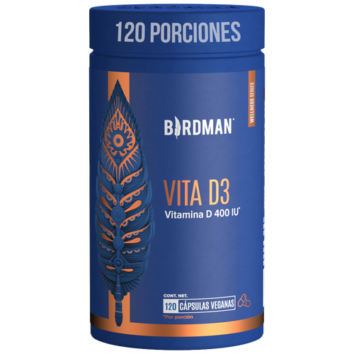 Vitamina D3 - 120 Cápsulas