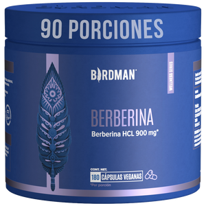 Berberina HCL 900mg - 180 Cápsulas