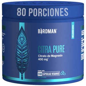 Citrato de Magnesio 400mg - 240 Cápsulas