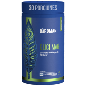 Glicinato de Magnesio 400mg - 120 Cápsulas