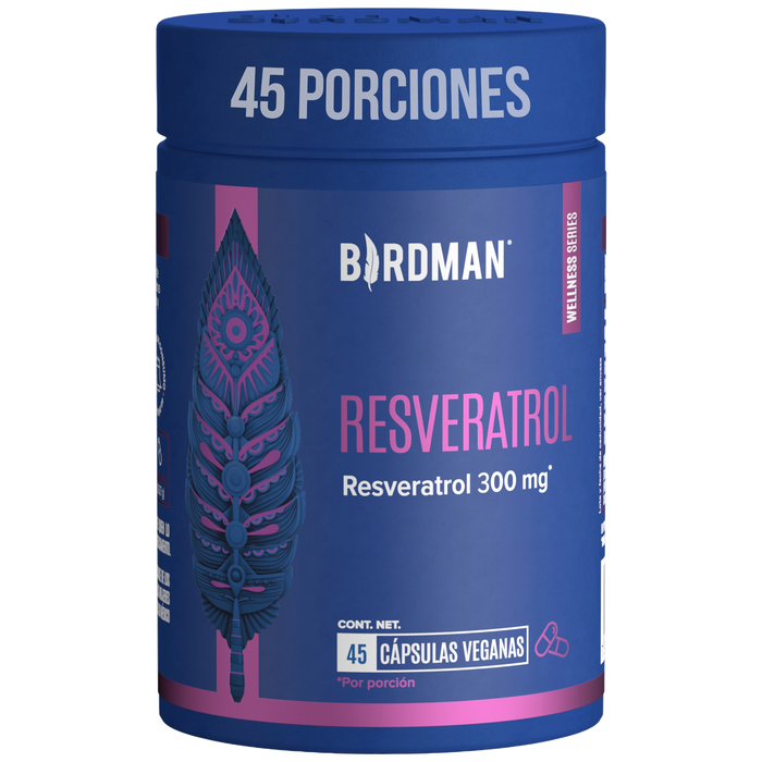 Resveratrol -  45 Cápsulas - 45 Porciones