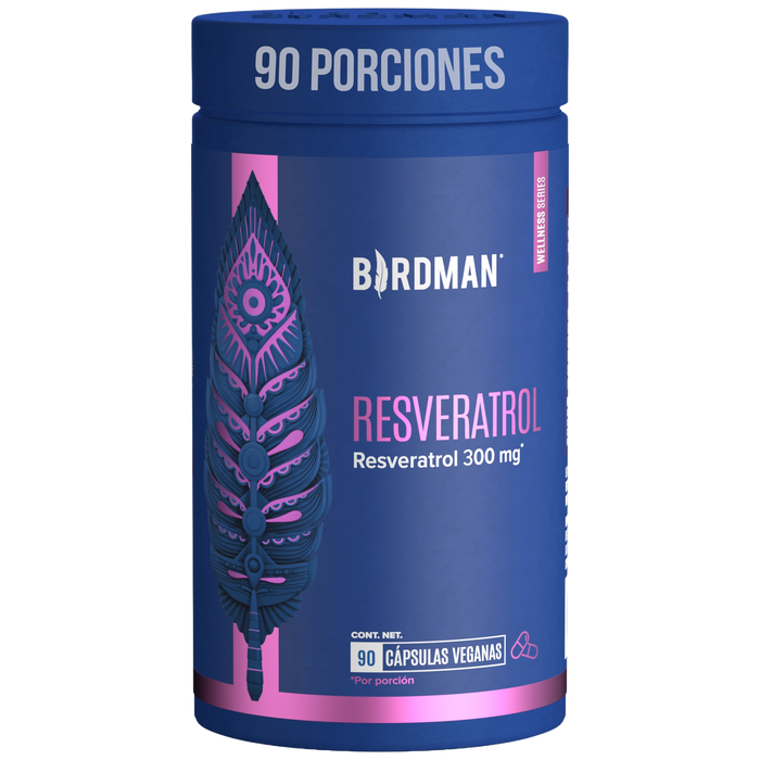 Resveratrol - 90 Cápsulas - 90 Porciones