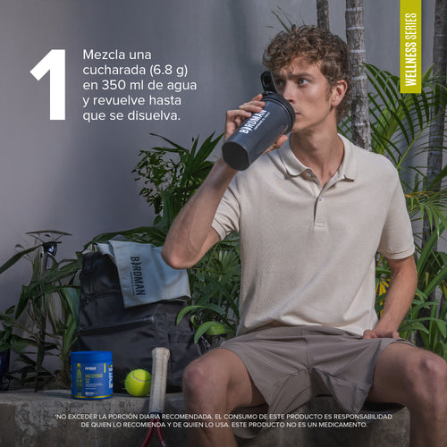 Mag Glycinate Blend - Glicinato y Citrato de Magnesio en Polvo - Sabor Limón - 60 Porciones