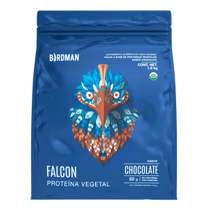 Falcon Protein: Proteína Vegana Orgánica en Polvo - Chocolate 1.8 kg