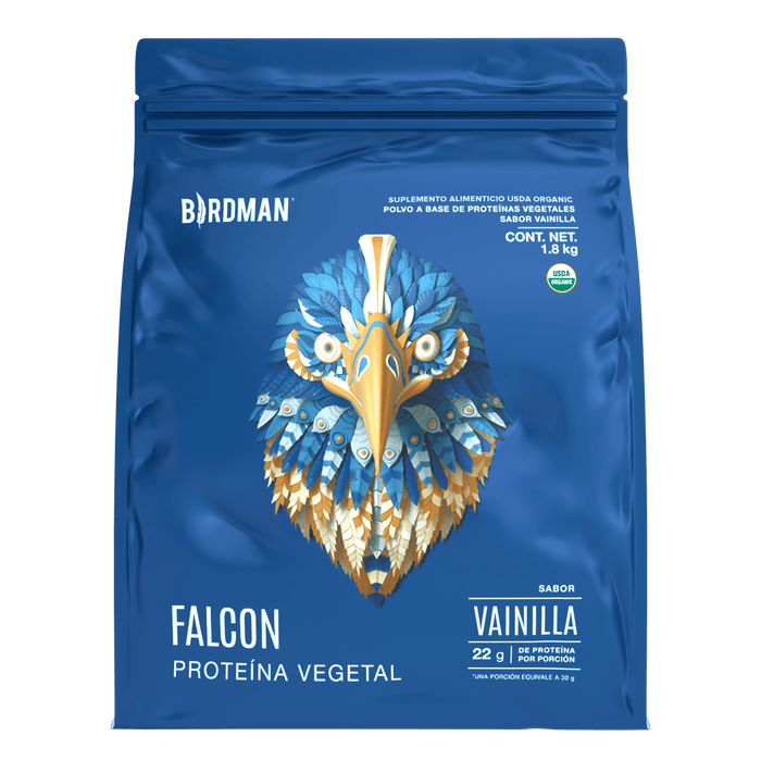 Falcon Protein Vainilla 1.8 kg - 60 Servicios